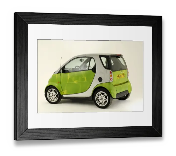 Framed Print : 2001 Smart car Framed Print : 2001 Smart car