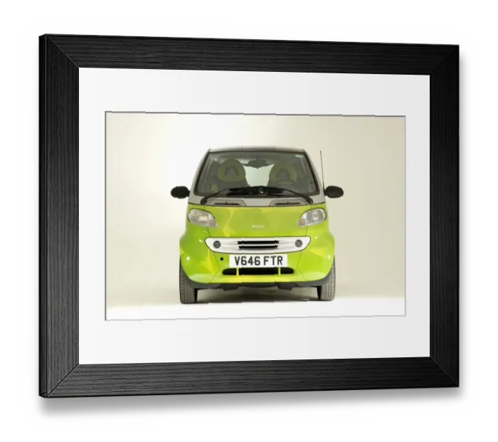Framed Print : 2001 Smart car Framed Print : 2001 Smart car