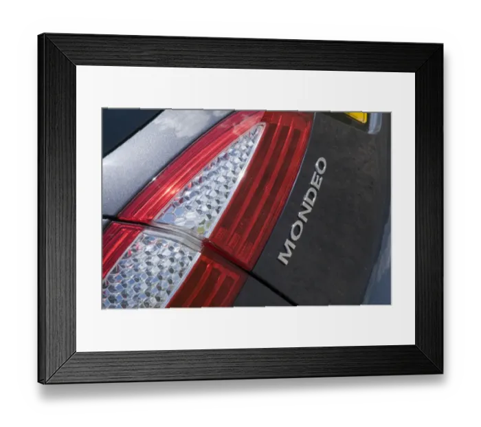 Framed Print : 2009 Ford Mondeo