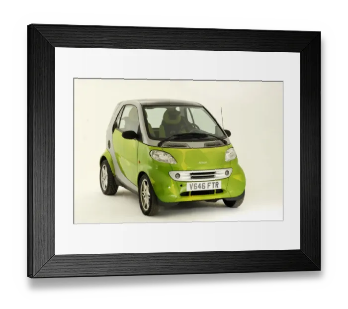 Framed Print : 2001 Smart car Framed Print : 2001 Smart car