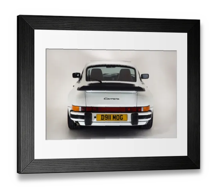 Framed Print : 1987 Porsche 911 Framed Print : 1987 Porsche 911