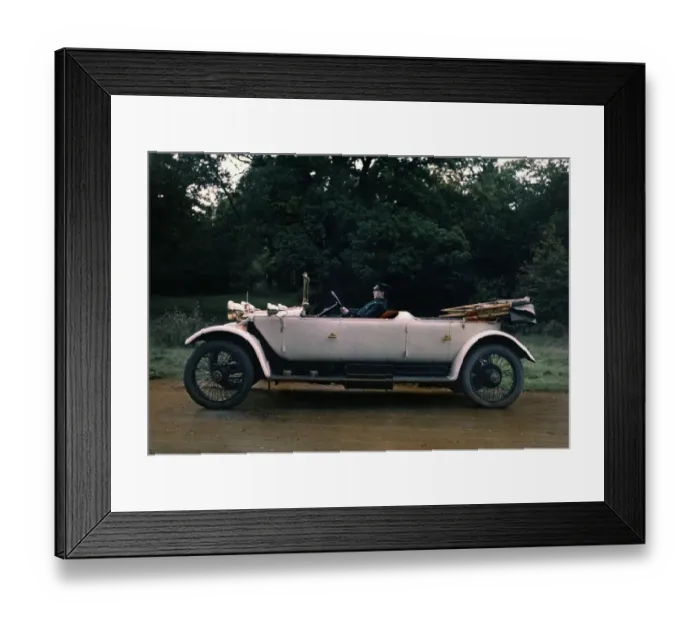 Framed Print : Lanchester 38hp Tourer 1913