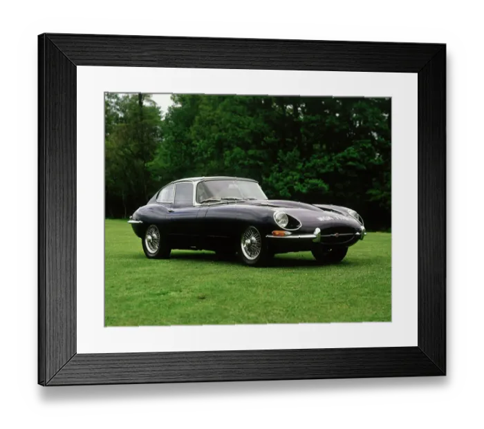 Framed Print : 1968 Jaguar E type Framed Print : 1968 Jaguar E type