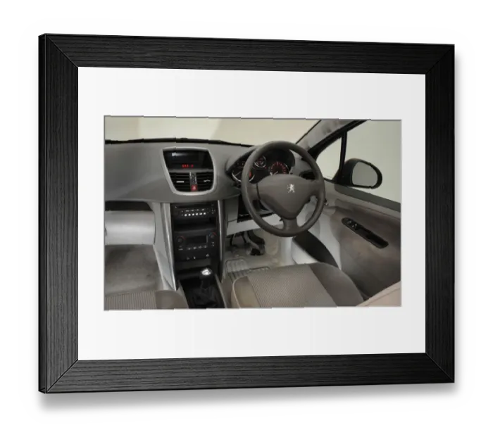 Framed Print : 2008 Peugeot 207 Framed Print : 2008 Peugeot 207