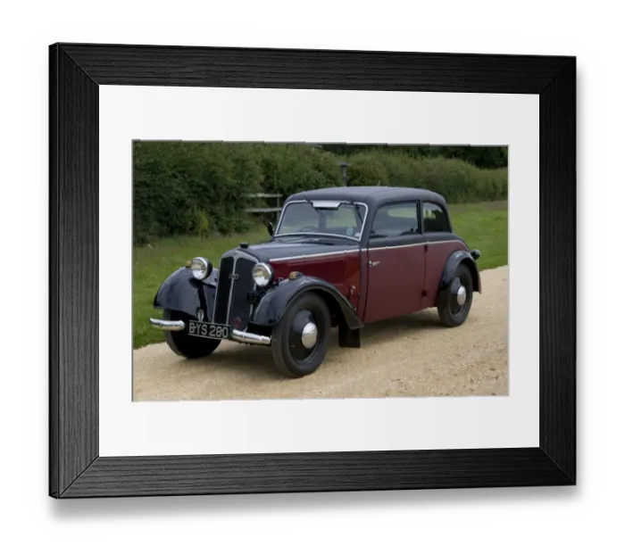 Framed Print : 1937 DKW F7 Meisterklasse