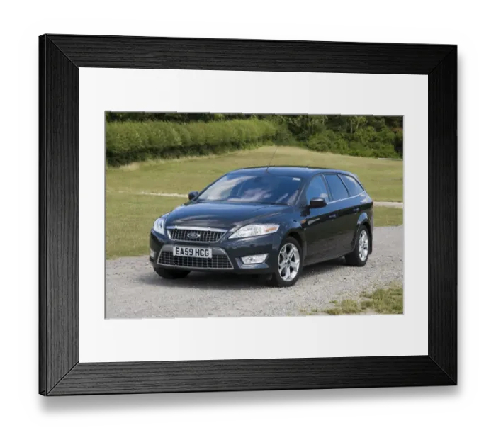 Framed Print : 2009 Ford Mondeo