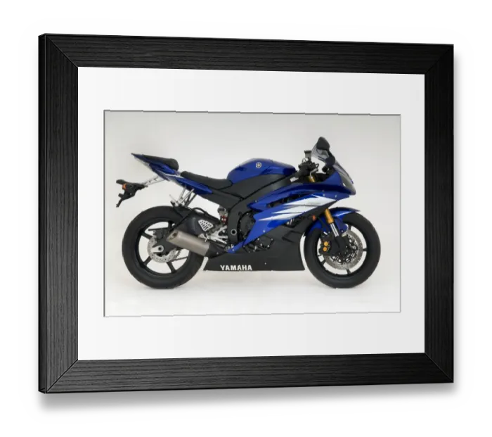 Framed Print : 2007 Yamaha YZF-R6R Framed Print : 2007 Yamaha YZF-R6R