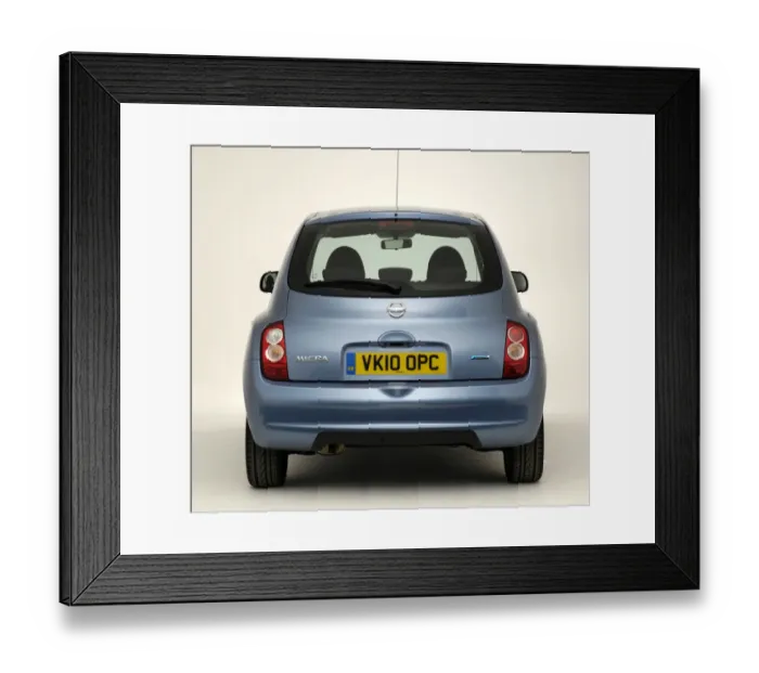 Framed Print : 2010 Nissan Micra Framed Print : 2010 Nissan Micra
