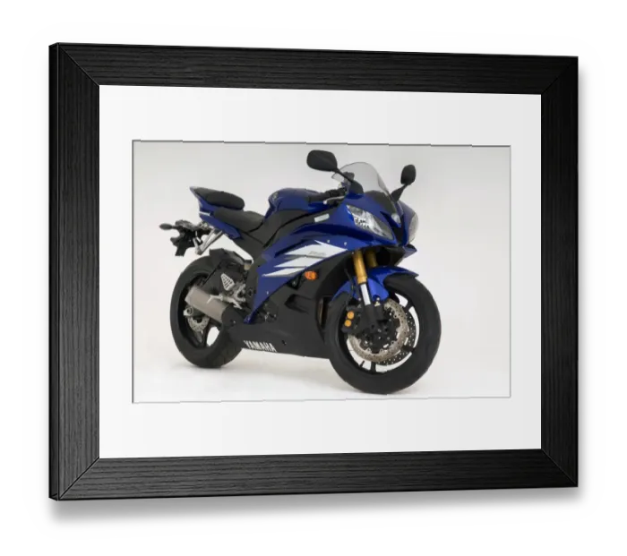 Framed Print : 2007 Yamaha YZF-R6R Framed Print : 2007 Yamaha YZF-R6R