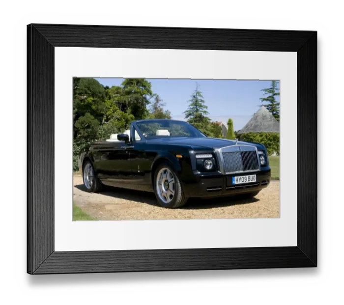 Framed Print : 2009 Rolls Royce
