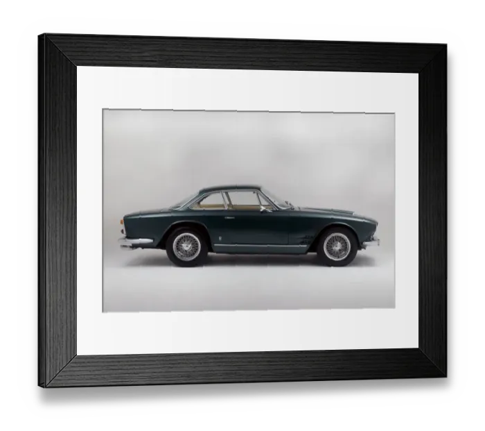 Framed Print : 1963 Maserati Sebring