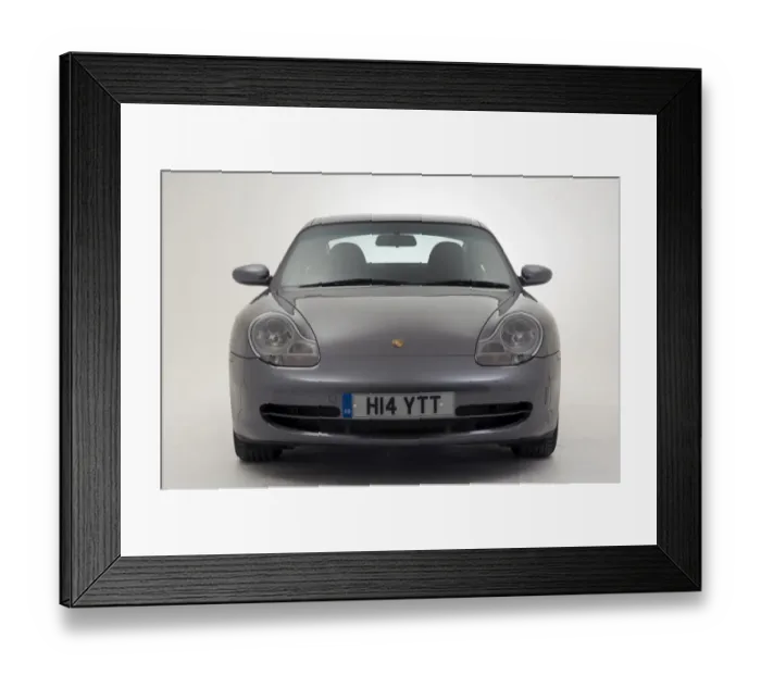 Framed Print : 2002 Porsche 996