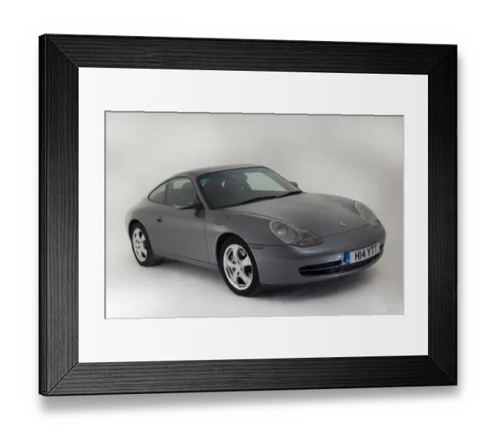 Framed Print : 2002 Porsche 996