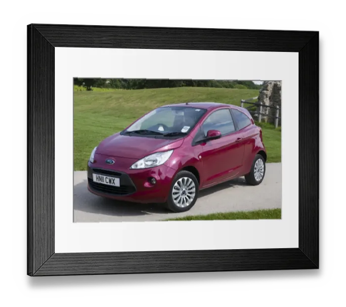 Framed Print : 2011 Ford KA