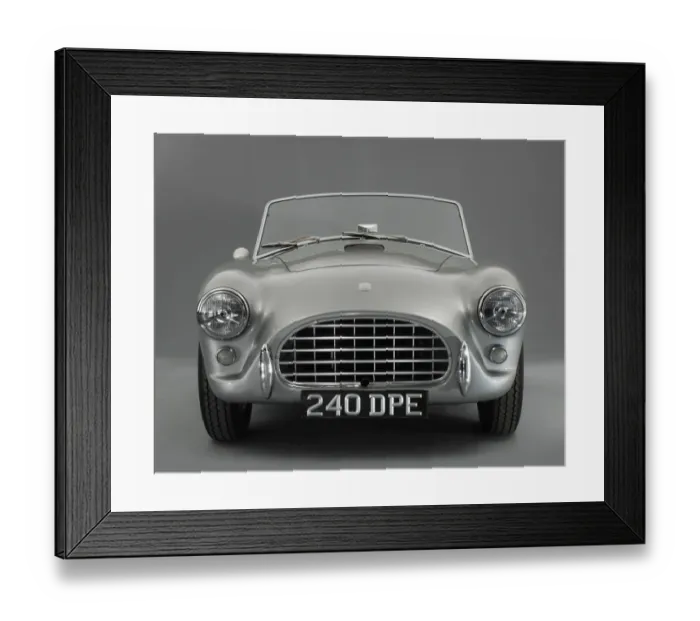 Framed Print : 1957 AC Ace Bristol