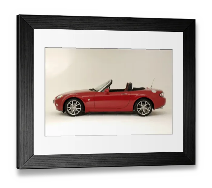 Framed Print : 2005 Mazda MX5