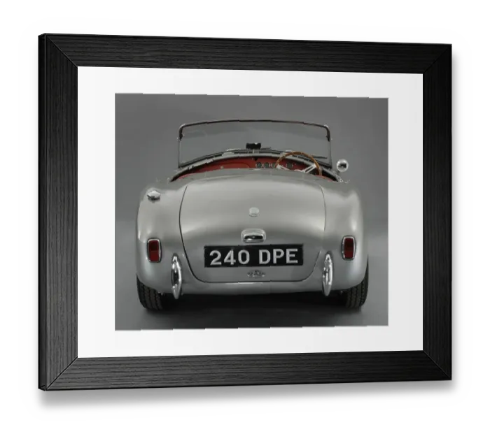 Framed Print : 1957 AC Ace Bristol