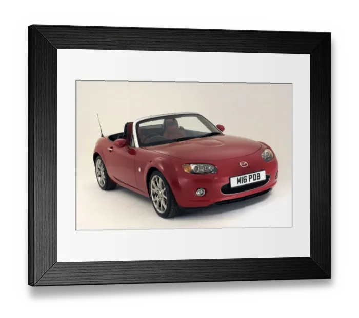 Framed Print : 2005 Mazda MX5 Framed Print : 2005 Mazda MX5