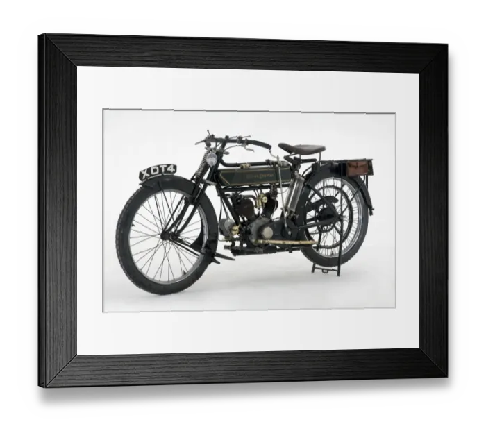 Framed Print : 1914 Royal Enfield