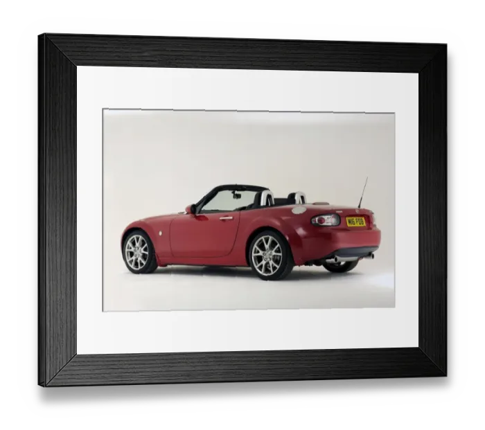 Framed Print : 2005 Mazda MX5