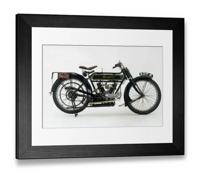 Framed Print : 1914 Royal Enfield