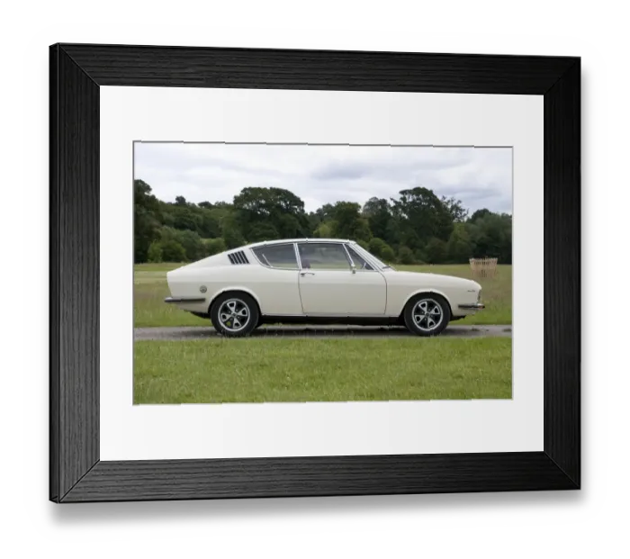 Framed Print : 1973 Audi 100 Coupe Framed Print : 1973 Audi 100 Coupe