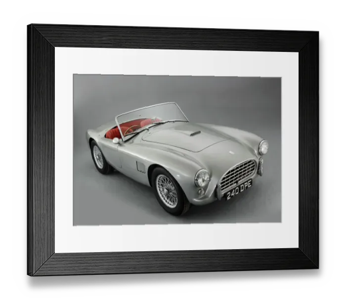 Framed Print : 1957 AC Ace Bristol