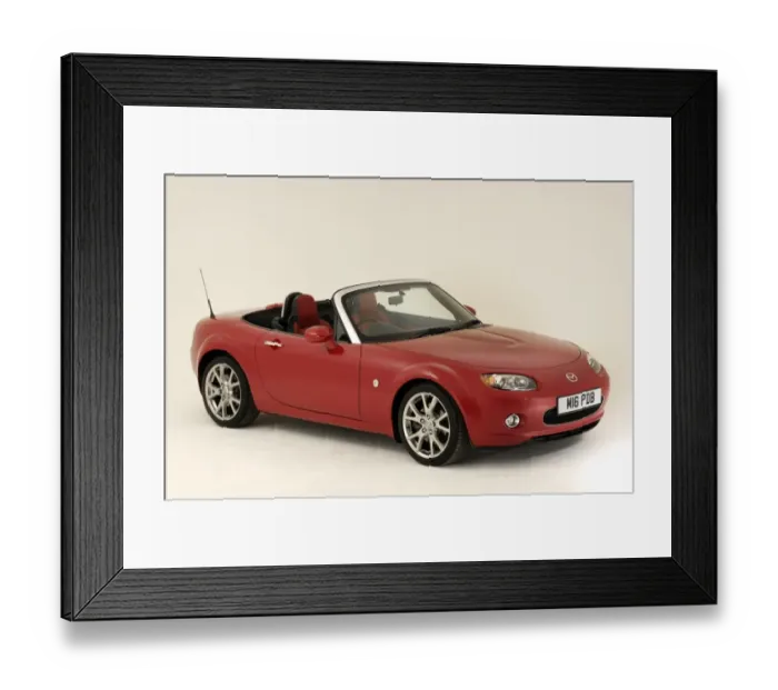 Framed Print : 2005 Mazda MX5 Framed Print : 2005 Mazda MX5