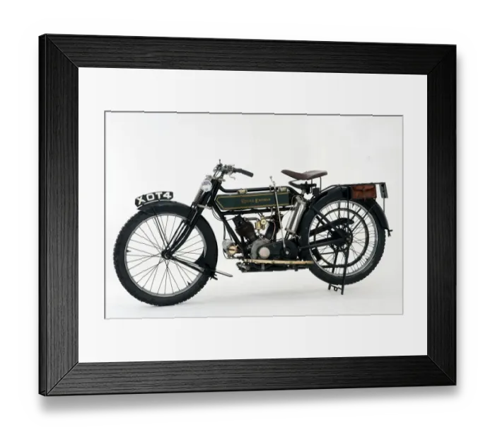 Framed Print : 1914 Royal Enfield