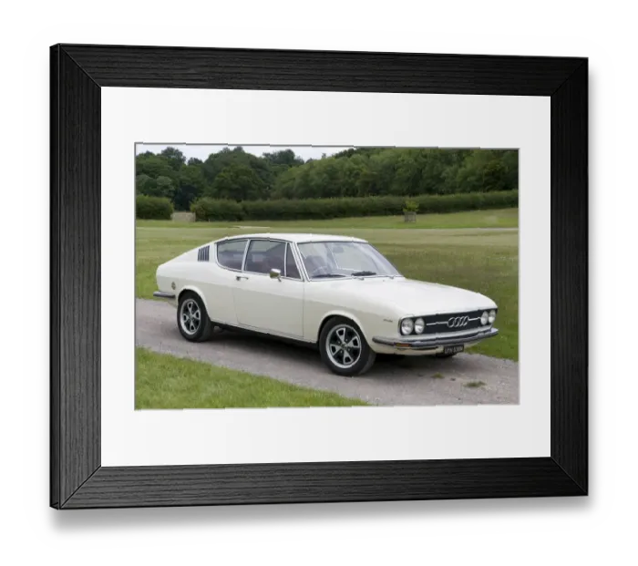Framed Print : 1973 Audi 100 Coupe Framed Print : 1973 Audi 100 Coupe