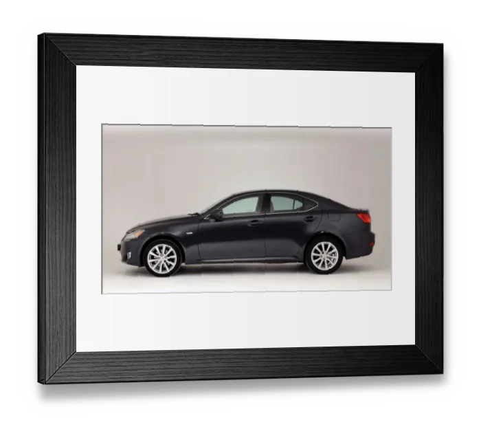 Framed Print : 2005 Lexus IS 220d