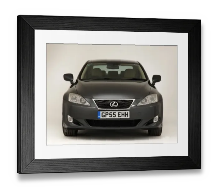 Framed Print : 2005 Lexus IS 220d