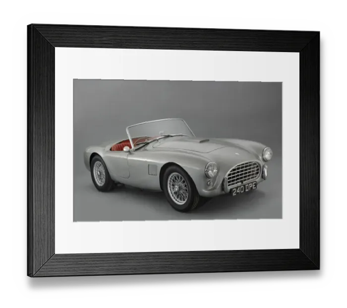 Framed Print : 1957 AC Ace Bristol