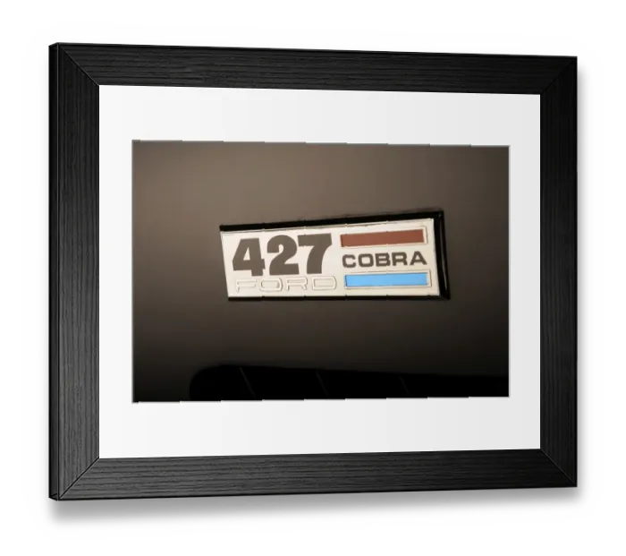 Framed Print : AC Cobra 427 1966