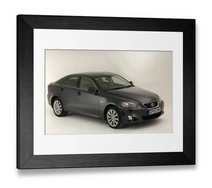 Framed Print : 2005 Lexus IS 220d