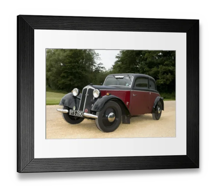 Framed Print : 1937 DKW F7 Meisterklasse