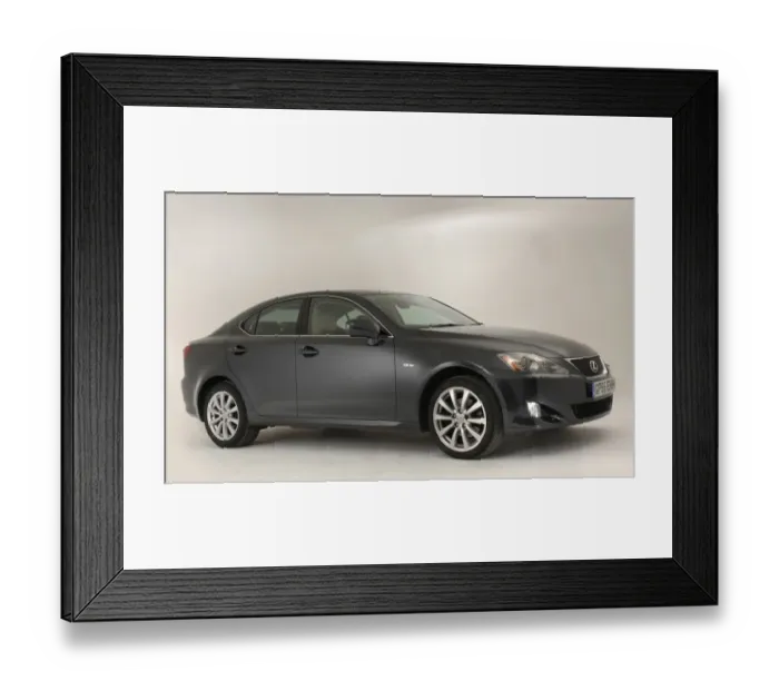 Framed Print : 2005 Lexus IS 220d