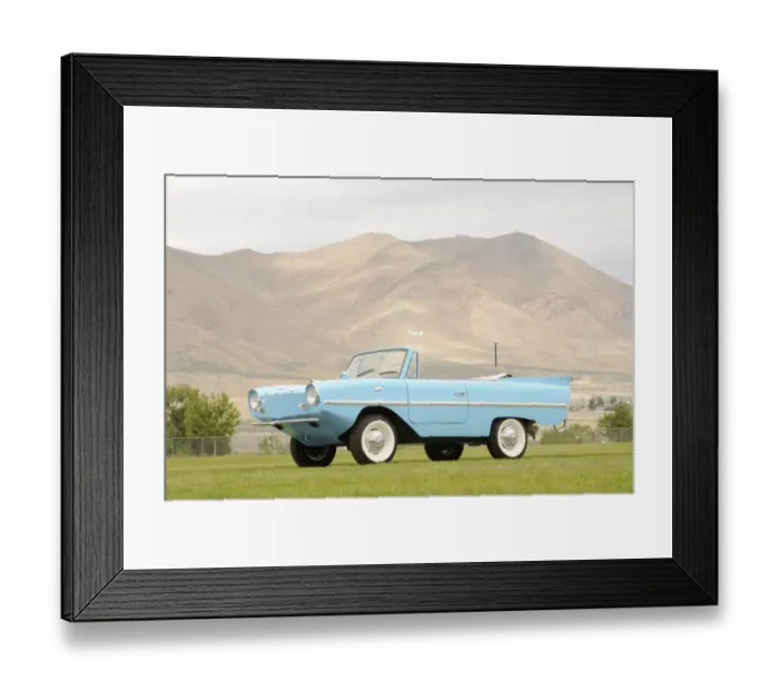 Framed Print : Amphicar 1966 Framed Print : Amphicar 1966