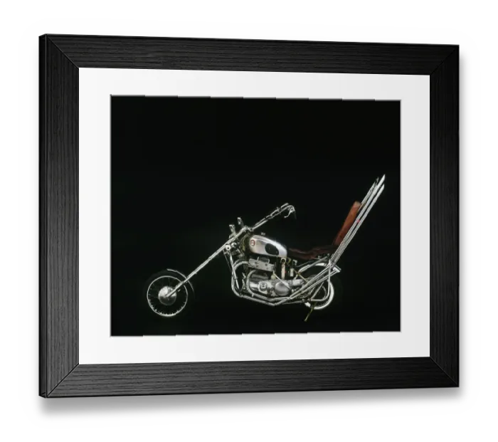 Framed Print : 1959 Ariel Square 4 chopper