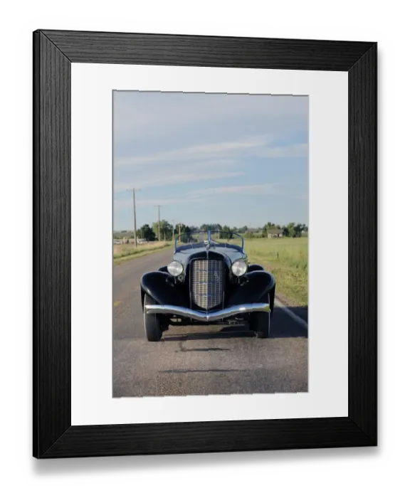 Framed Print : Auburn 852 SC Speedster