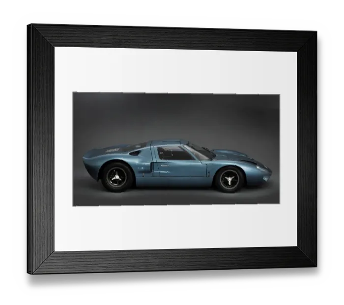 Framed Print : 1966 Ford GT40