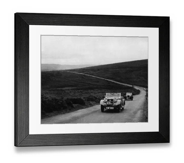 Framed Print : 1937 Riley Lynx