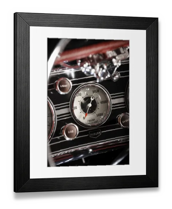 Framed Print : Auburn 852 SC Speedster Framed Print : Auburn 852 SC Speedster