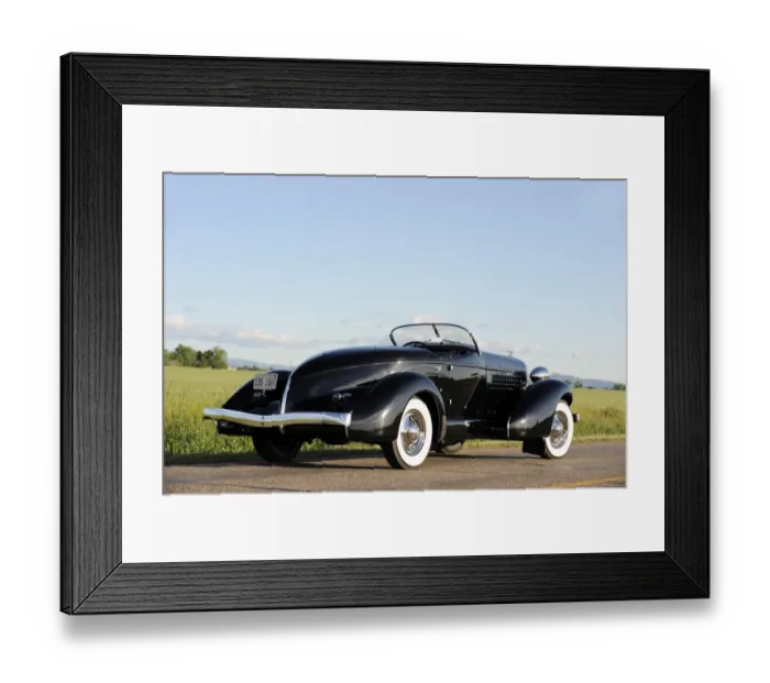Framed Print : Auburn 852 SC Speedster Framed Print : Auburn 852 SC Speedster