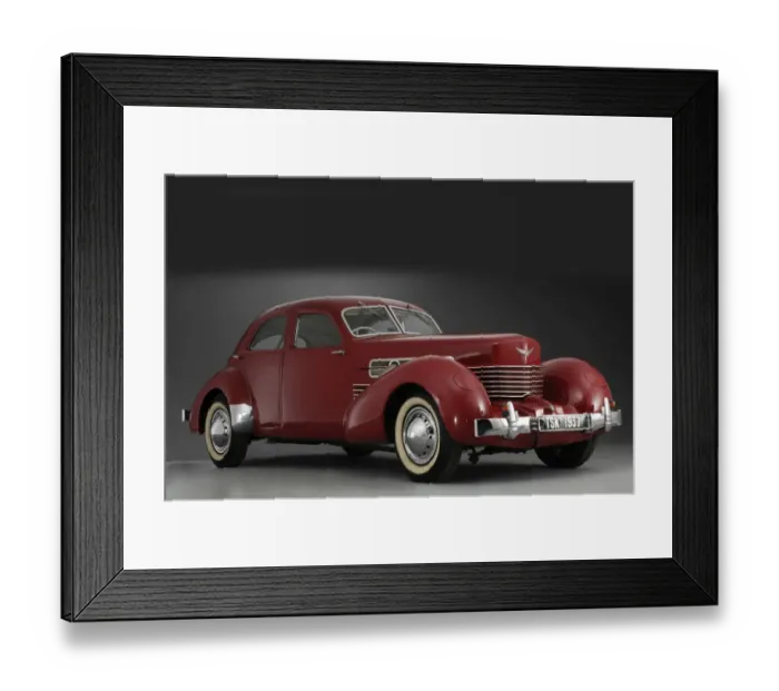 Framed Print : 1937 Cord Westchester Sedan Framed Print : 1937 Cord Westchester Sedan
