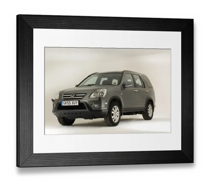 Framed Print : 2005 Honda CRV Framed Print : 2005 Honda CRV