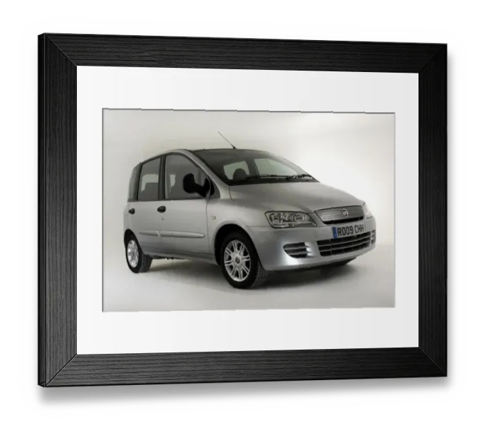Framed Print : 2009 Fiat Multipla