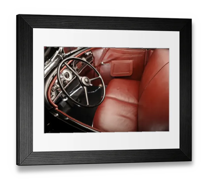 Framed Print : Auburn 852 SC Speedster