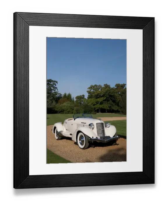 Framed Print : 1935 Auburn 851
