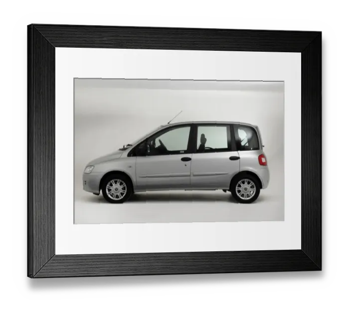 Framed Print : 2009 Fiat Multipla